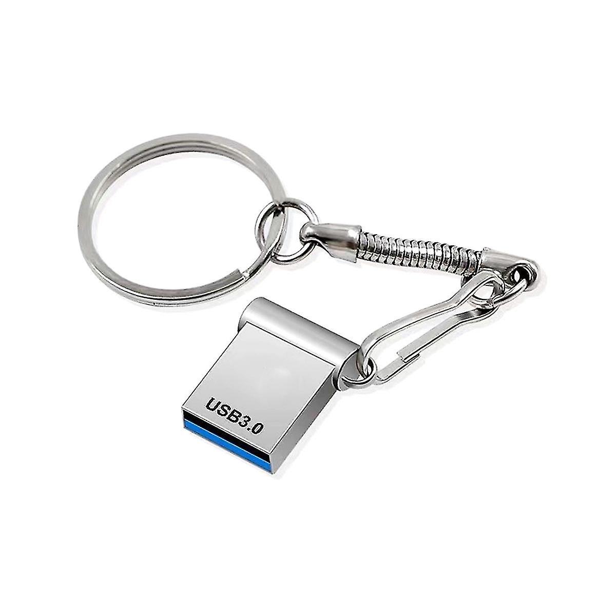2tb U Disk Memory Stick Usb3.0 Flash Drive Mini Car U Disk External Stora Memory Portable U Disk Silver