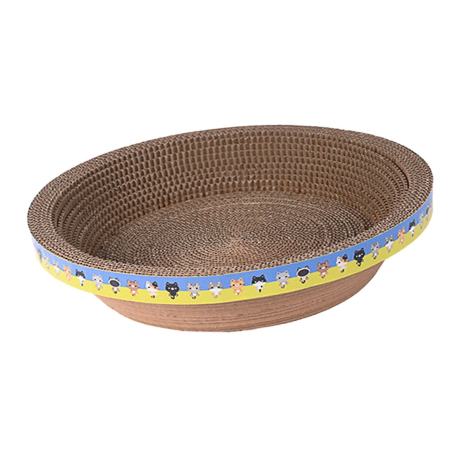 القط خدش الورق المقوى القط الخدش حصيرة خدش القطط طحن مخلب 45 سم