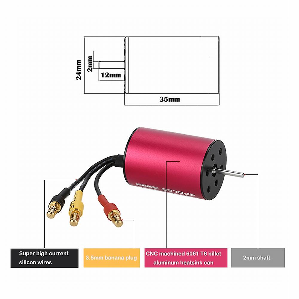 4800kv Sensorless Brushless Motor And 35a Brushless Esc Combo Set