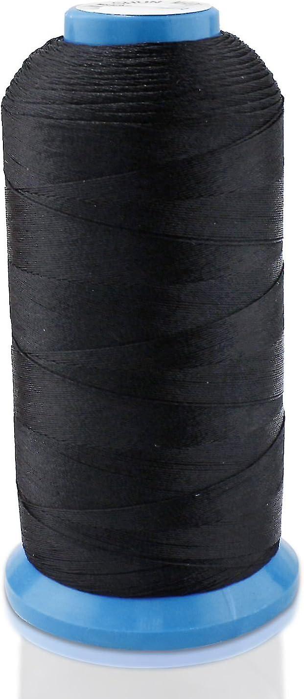 Fil de machine à coudre surenrouleur en nylon robuste (noir)