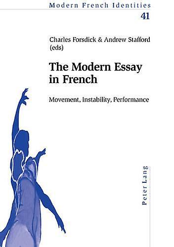 The Modern Essay In French by Verlag Peter Lang Paperback