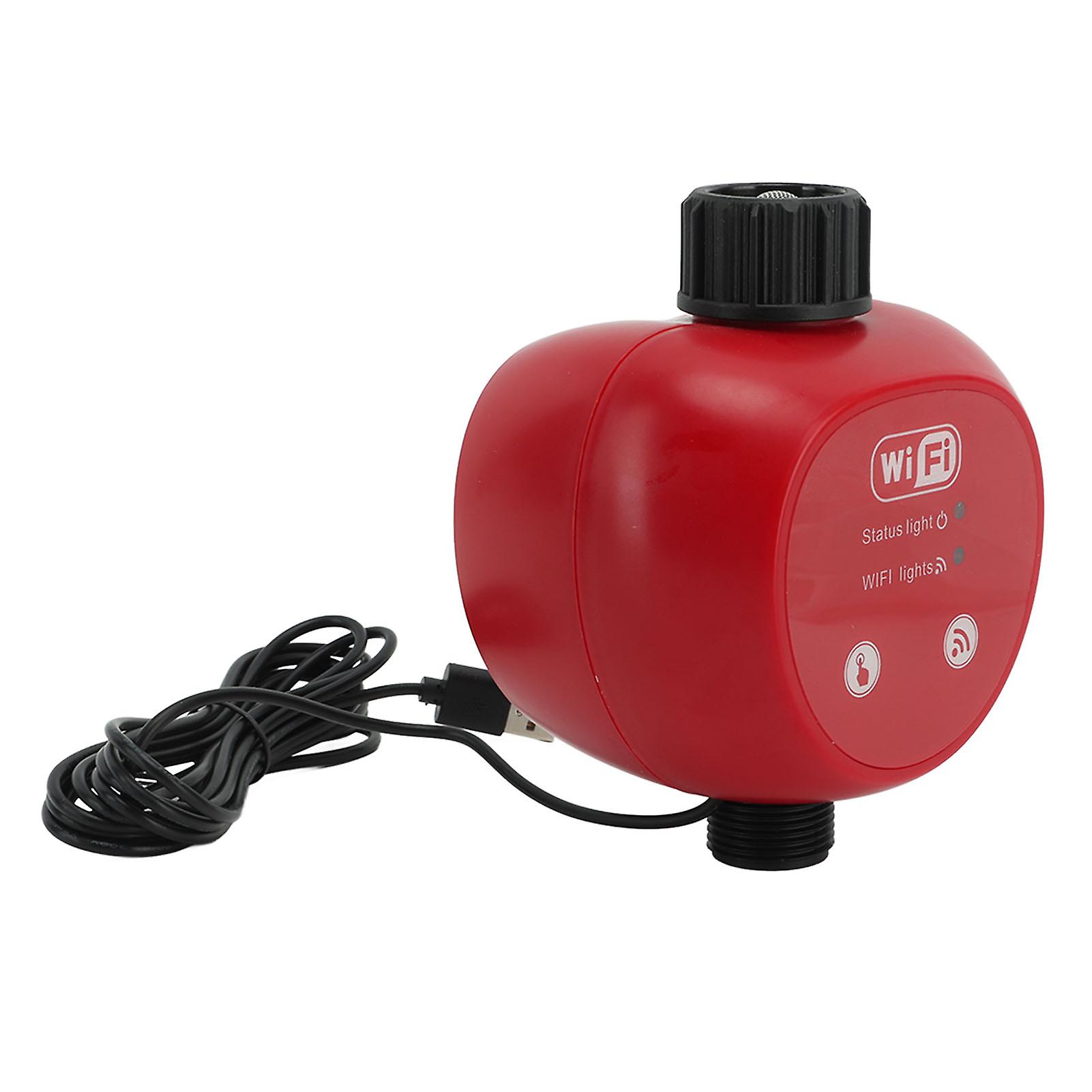 G3/4 Female Thread Indoor Automatic Watering Device Intelligent Timing WiFi Automatic Watering System for Home Courtyard 