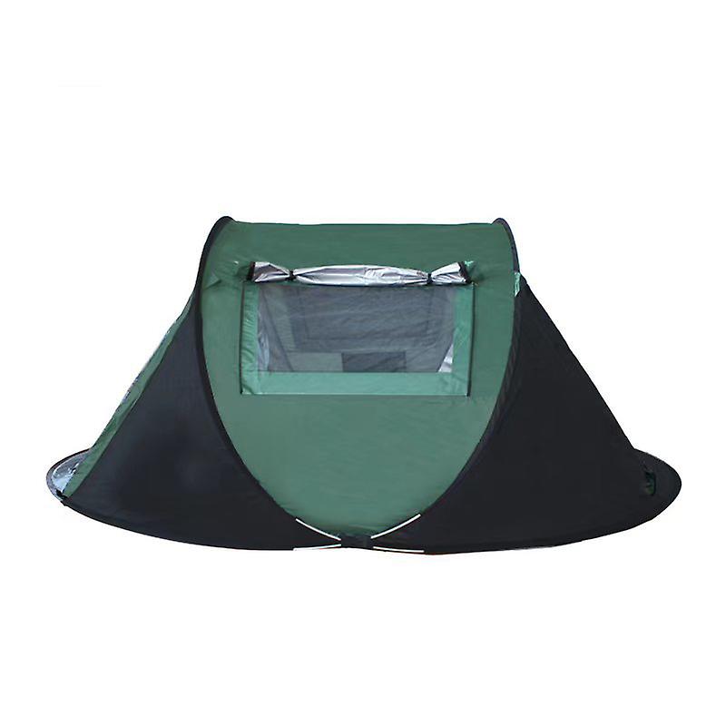 Beach Tent Fully Automatic Quick Open Double Window for 3 to 4 People Camping