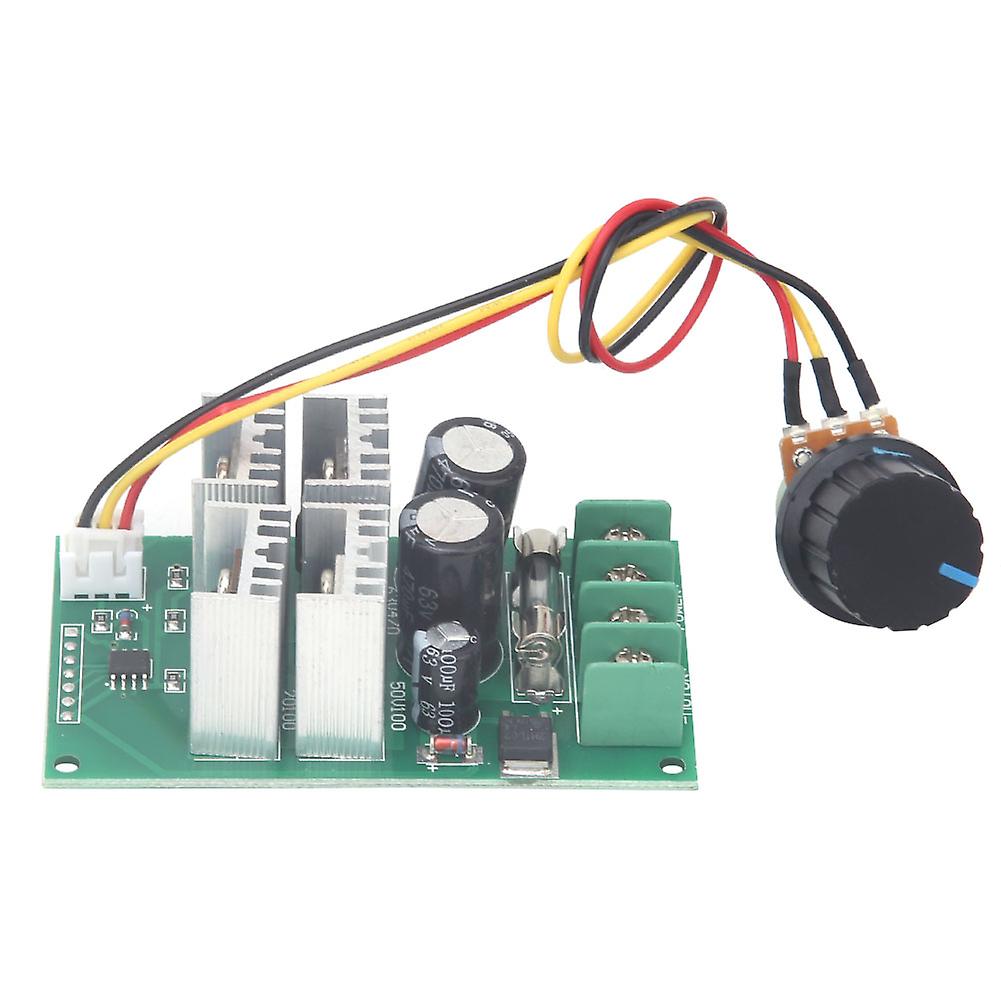DC Motor Hastighedsregulator - Høj kvalitet PWM, Understøtter PLC Analog, med knap, DC6 - 60V 20A