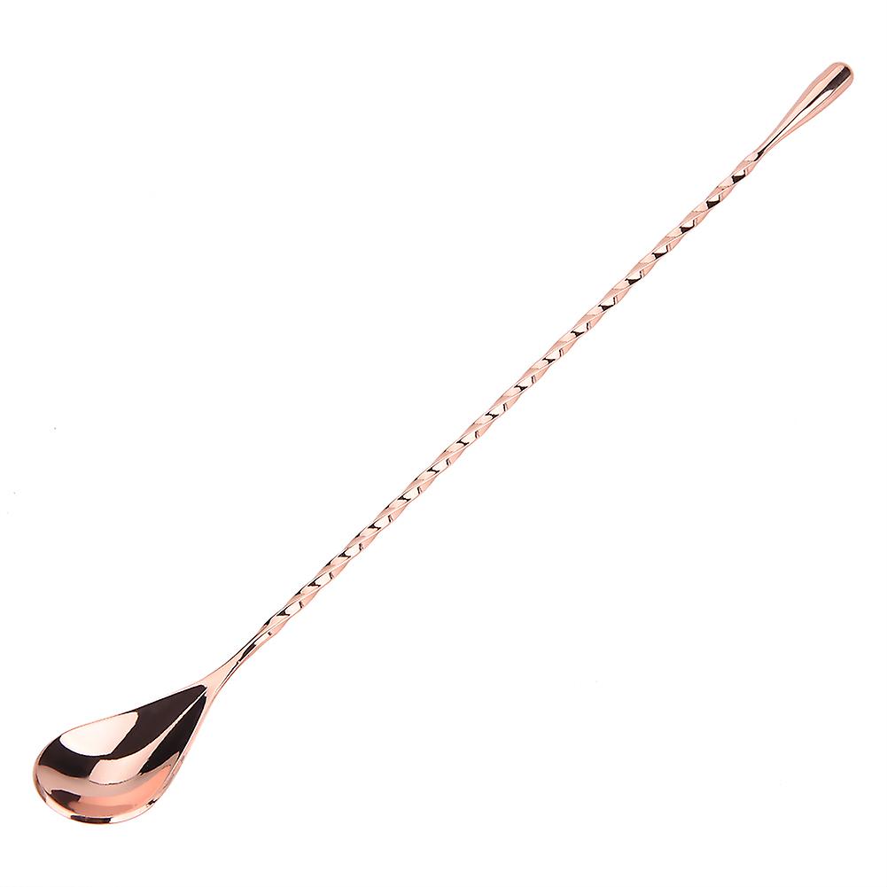 1Pc Bar Spoon Beverage Coffee Mixing Layering Tool with Long Handle(#5)