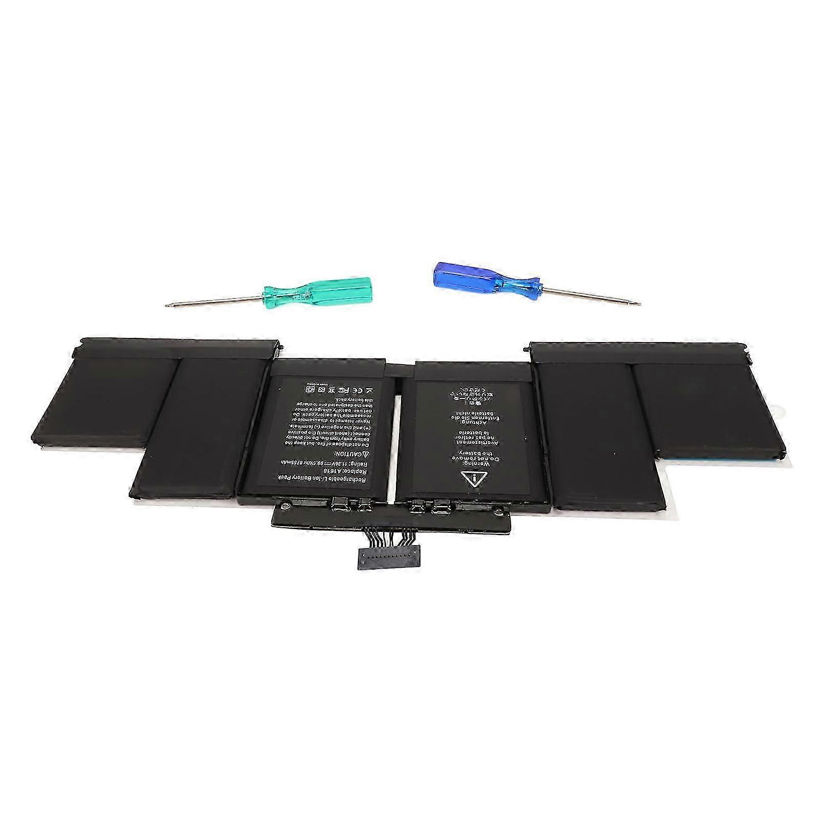8755mAh Laptop Battery Replacement Large Capacity Advanced Chip A1618 for OS X Pro Laptop