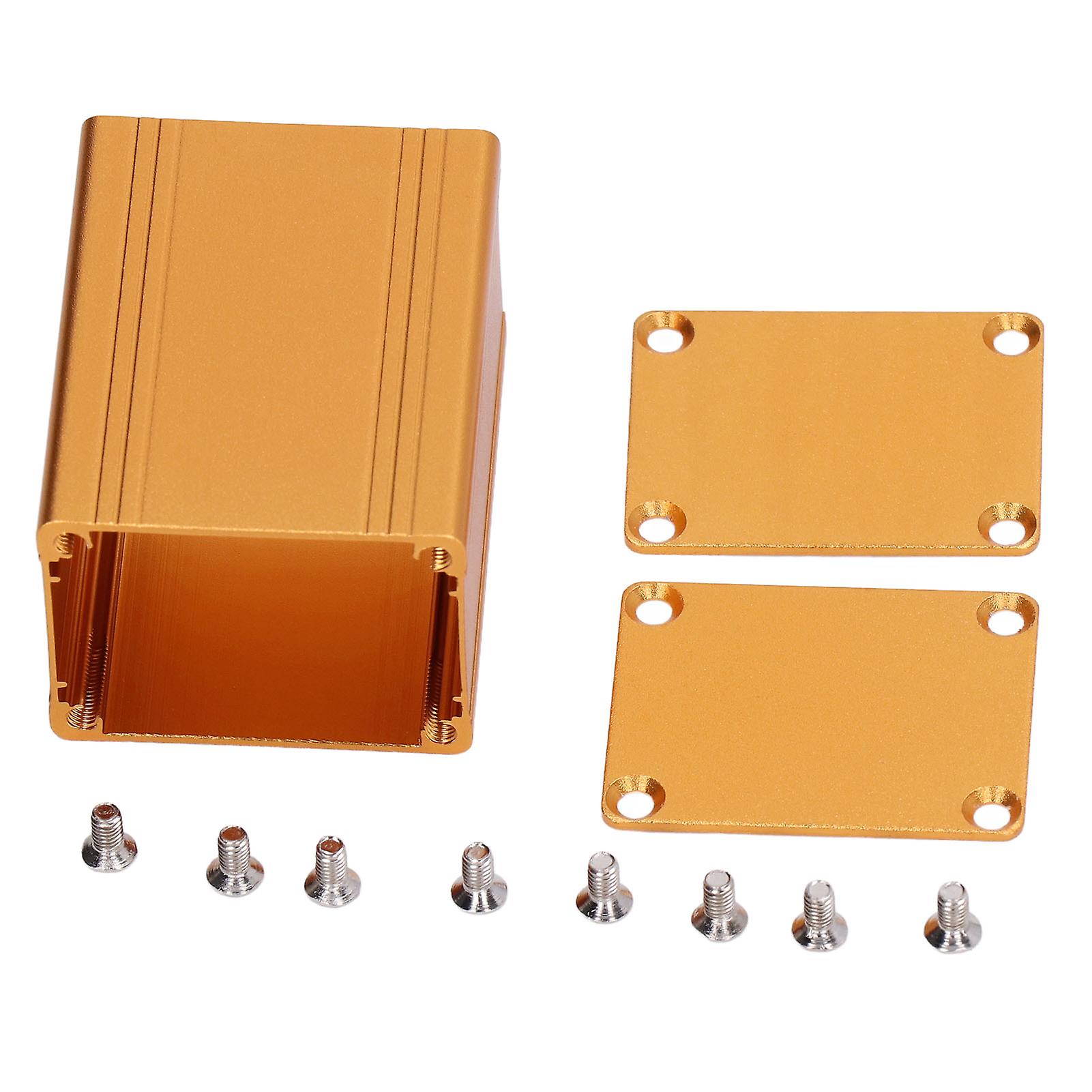 Aluminum Alloy Project Box, Integrated Heat Dissipation Case DIY Electronic Junction Enclosure