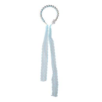 Lace Luminous Hair Band Moda Doce Pérolas Artificiais Acender Cocar de Casamento para Festa