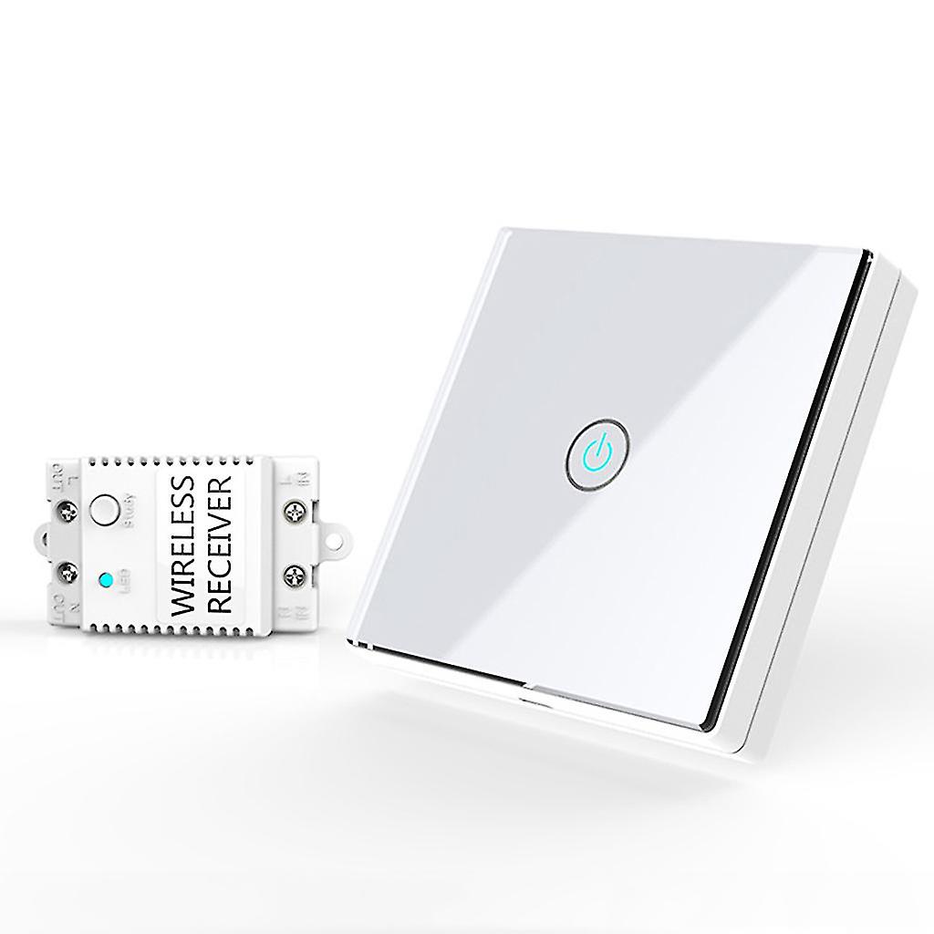 Wireless Remote Control Light Switch Touch Glass Transmitter Ac 100v-240v