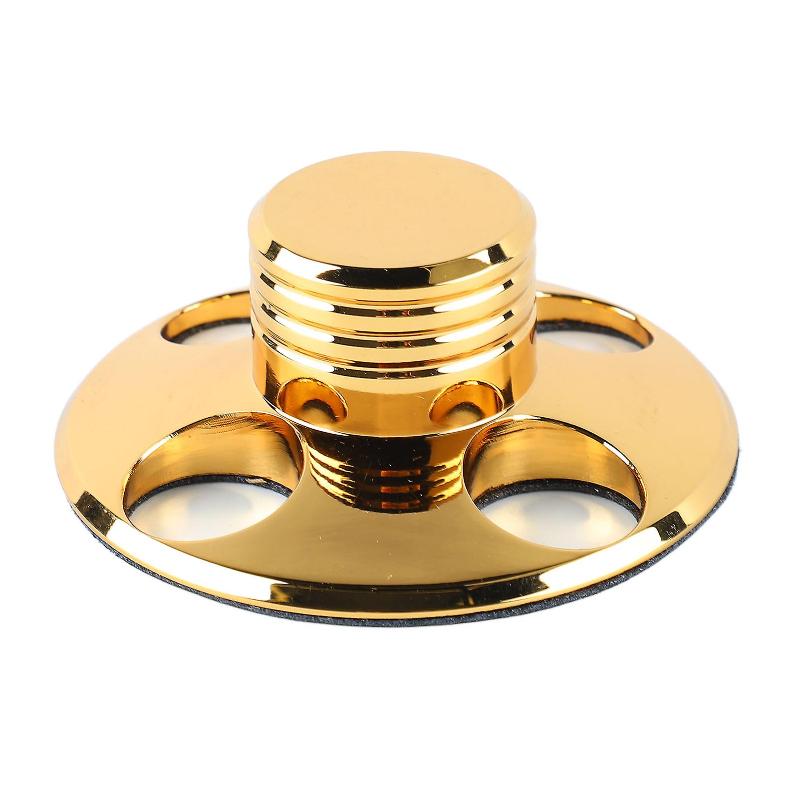 レコード重量スタビライザーターンテーブルレベルビニールレコードディスククランプ金属交換用