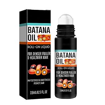 15ml Batana Oil Roll-On Liquid Denser Fuller Gesünderes Haarwuchsöl für zu Hause