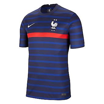 2020-2021 France Home Nike Football Shirt