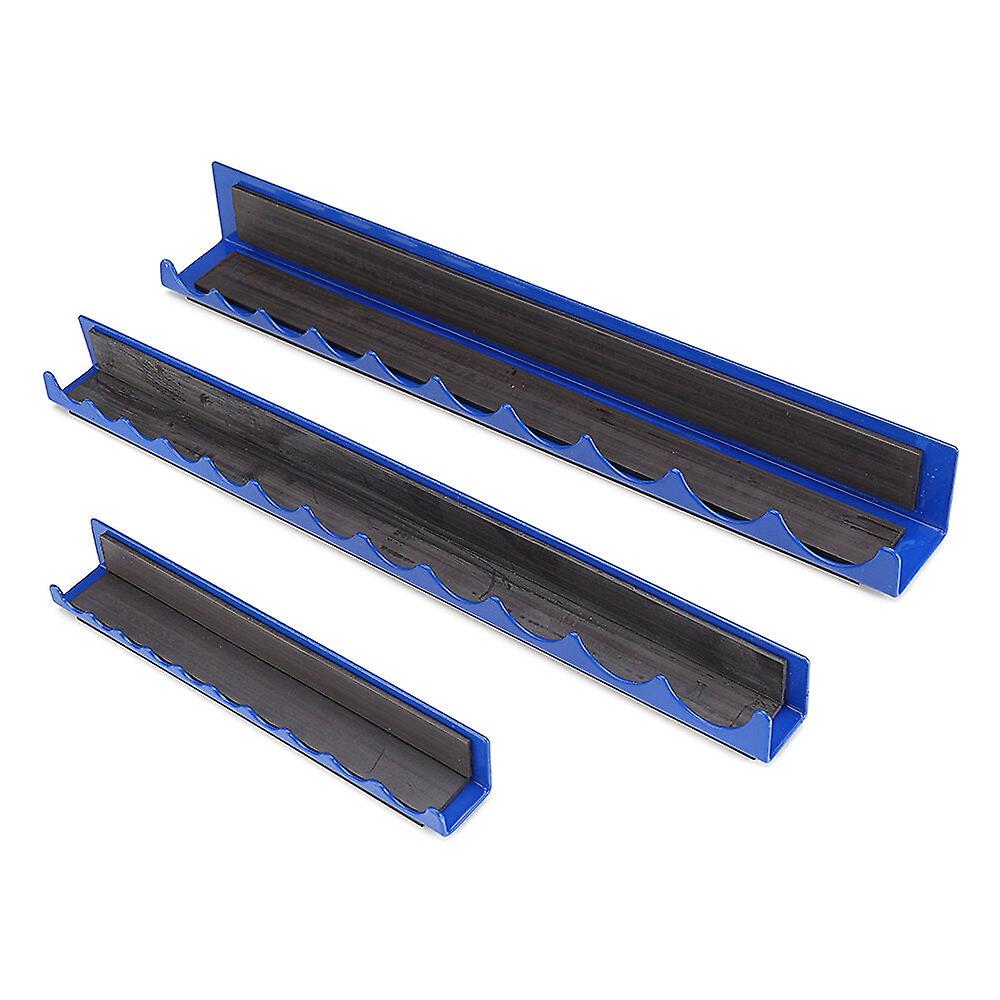 3Pcs Magnetic Socket Holder For 1/4 3/8 1/2 Inch Socket Adapters Storage Shelf Organizer