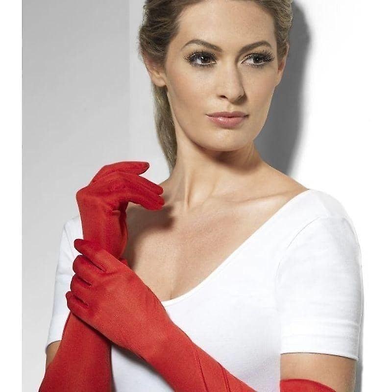 Handskar Vuxen Röd 44038