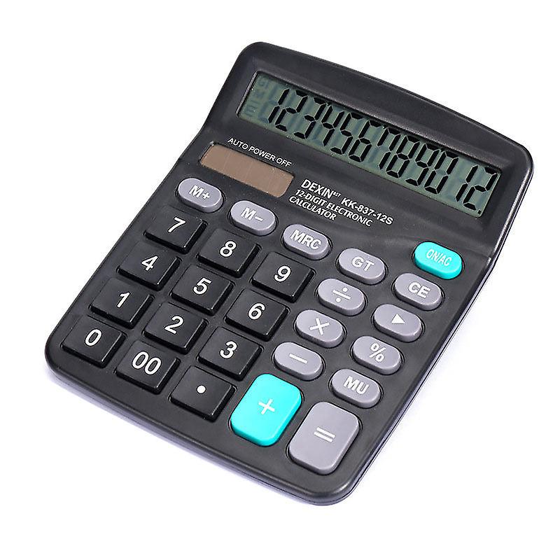 Scientific Calculator Desktop Standard Function Electronic Office For Students Solar Dual Power Supply No.26