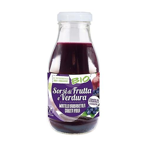 Purple - blueberry beet and purple carrot 250 ml (Blueberries - Carrot - Beet)