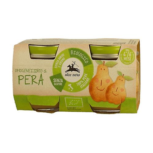 Pear homogenized 2 units of 80g