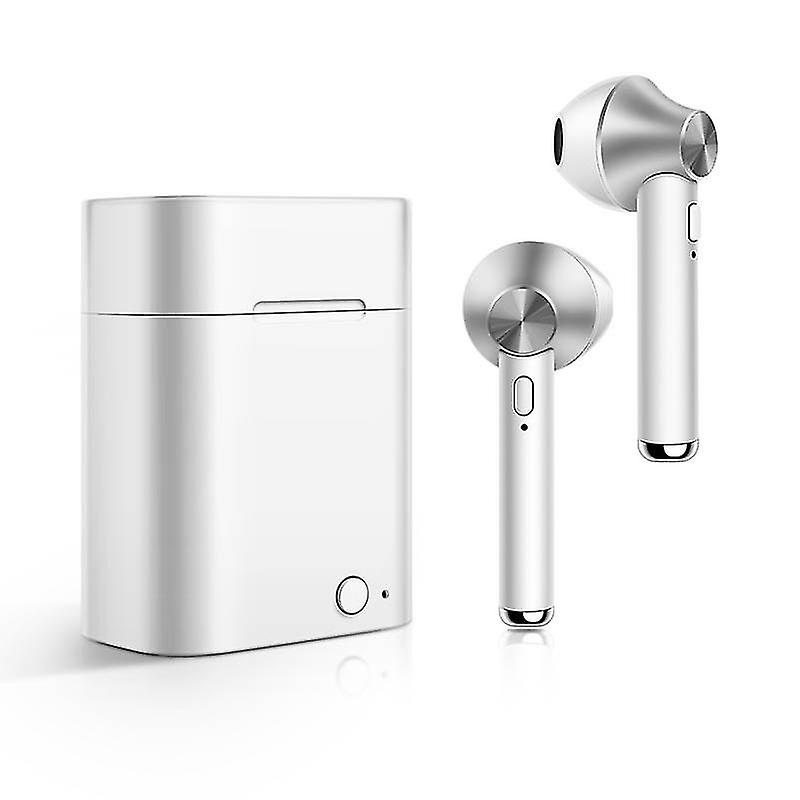 D012 Tws Power Display Bluetooth Earphone Silver
