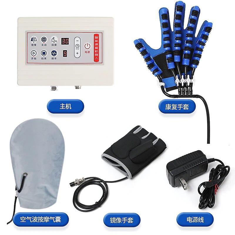 Rehabilitation Robot Gloves Stroke Hemiplegia Cerebral Infarction Training Equipment Exerciser Finger Recovery