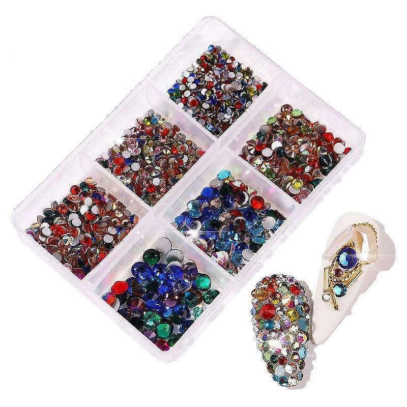 Rhinestone 1,5 mm glitrende