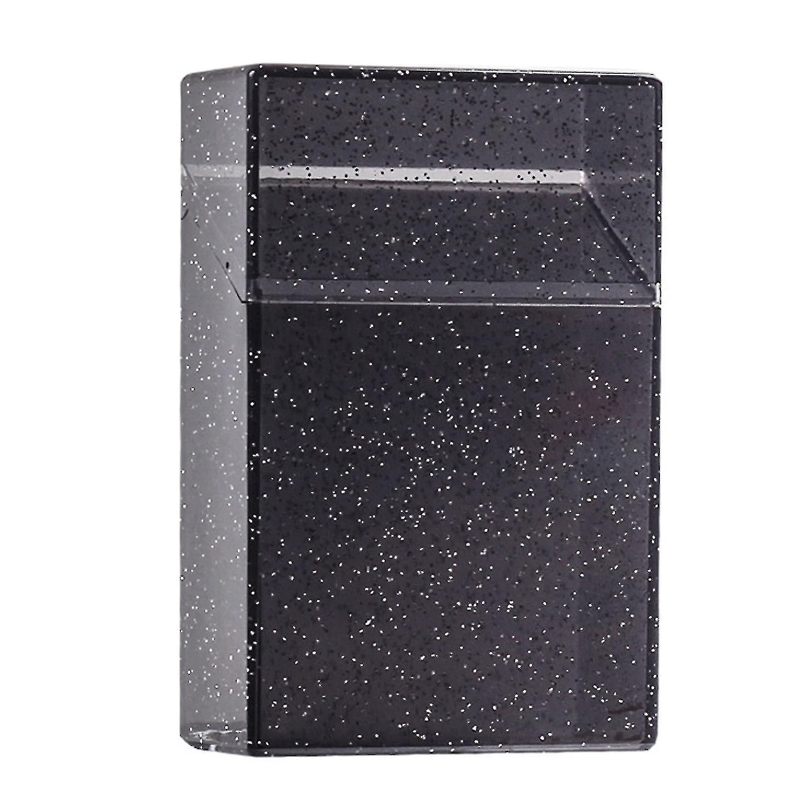Portable Plastic Cigarette Case with Shining Clear Appearance, Ideal for Smokers