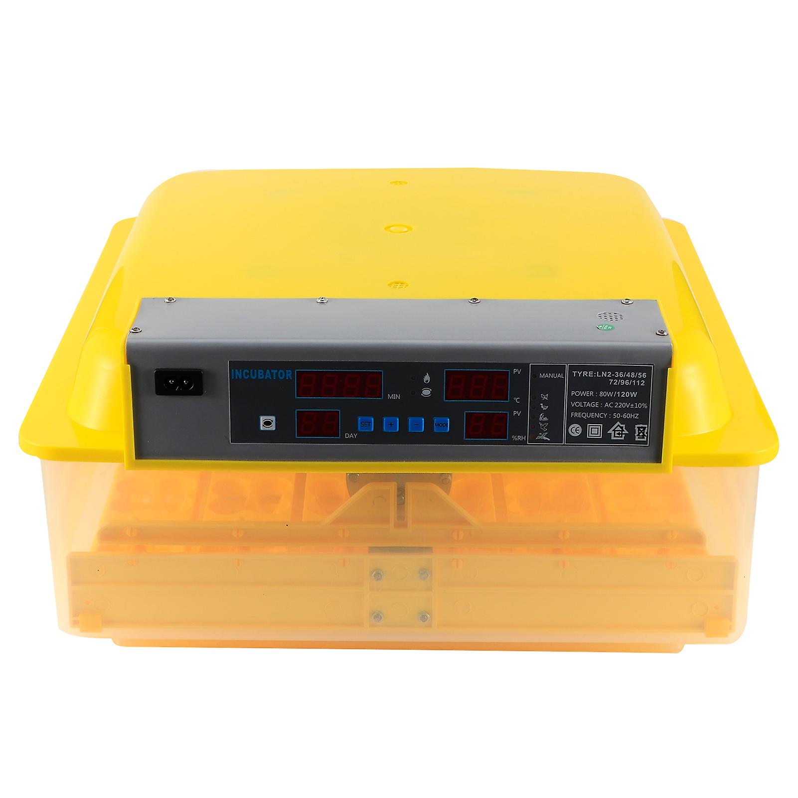 Full Automatic Household Intelligent Egg Incubator Chicken Duck Goose Quail Eggs Hatching MachineEU Plug 220V