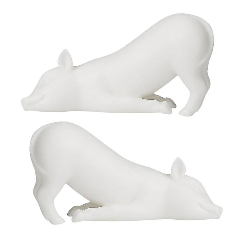2pcs Adorable Pig Adornments