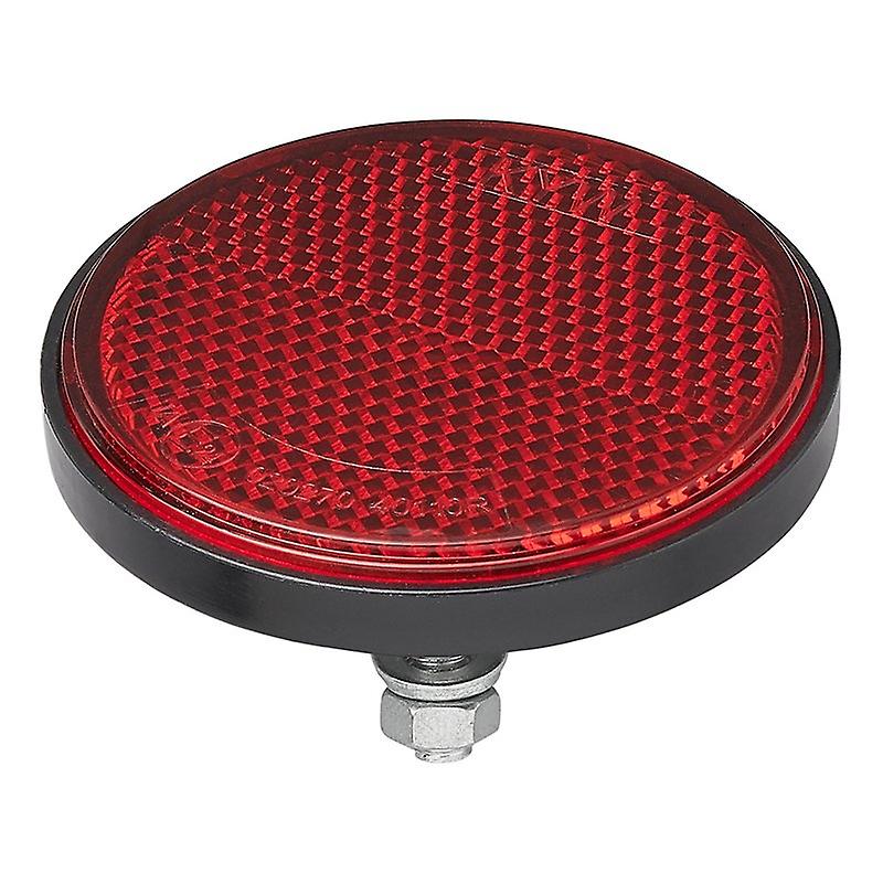 Reflektor červený 60mm se šroubem 5mm