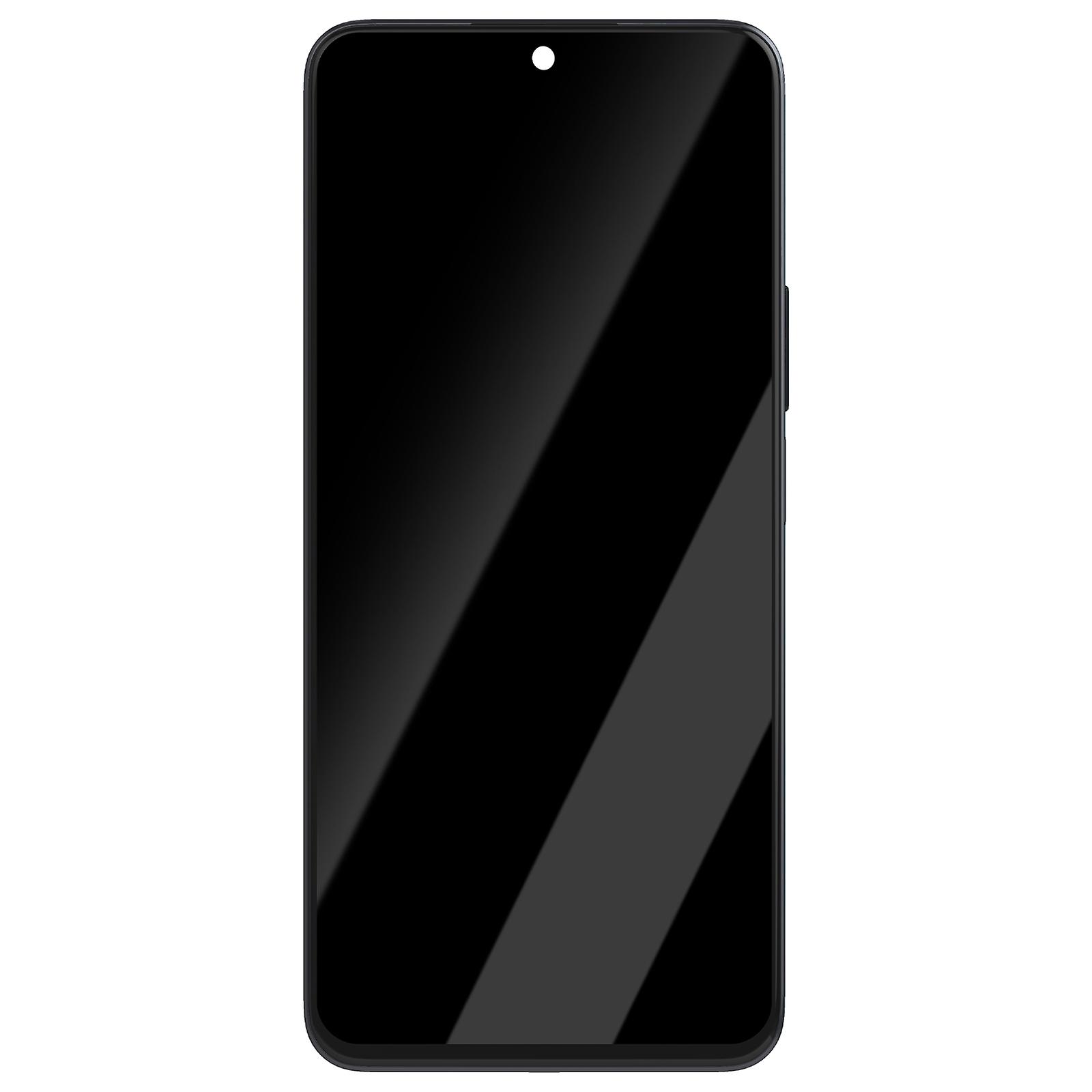 Screen + Frame for Honor X8a Full block, Black
