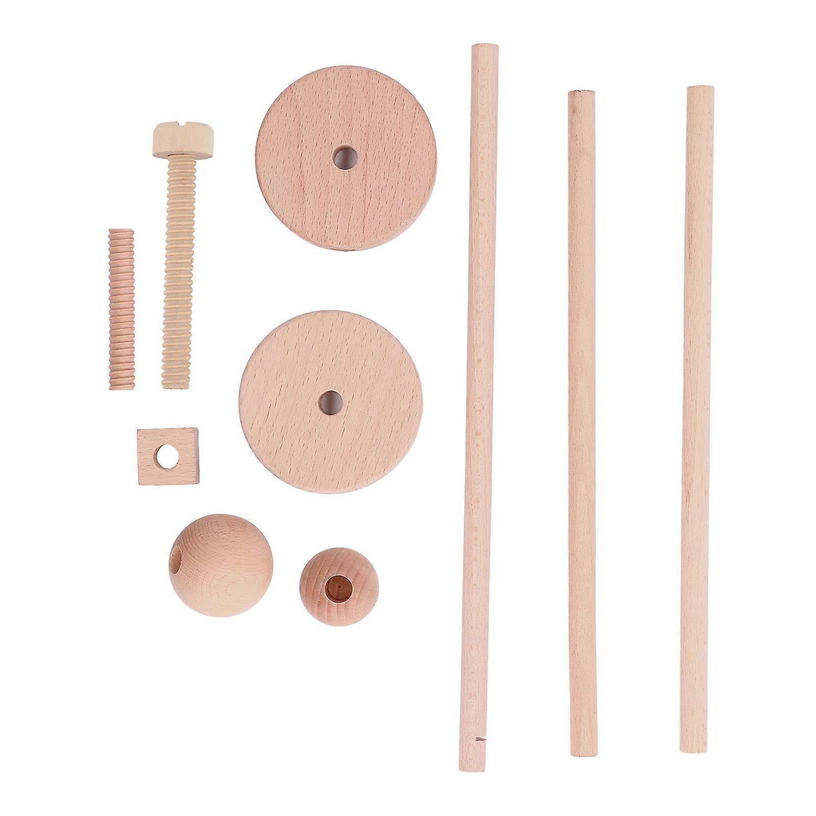 Crib Mobile Arm Crib Mobile Bracket Composite Wood Durable Sturdy Odorless Easy Assembly Baby Mobile Hanger