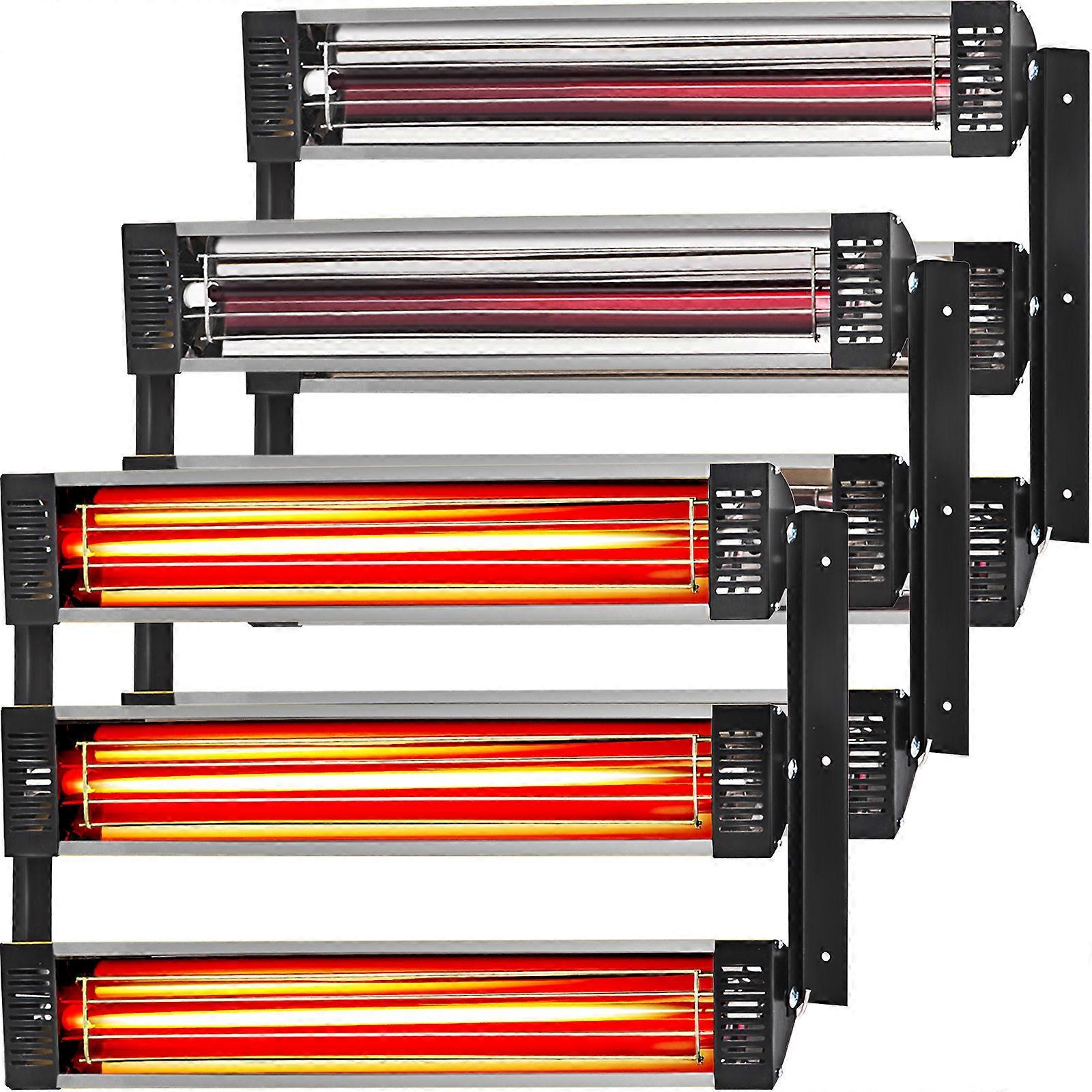 3x Farbtrockner Heizkörper Infrarotheizung Infrarotlampe 3kWPaint Trockner Radiato