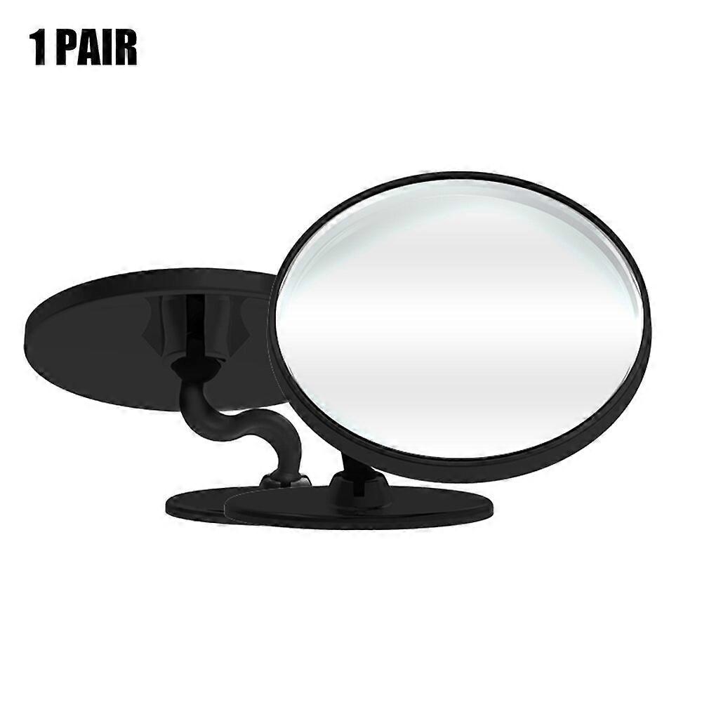S shape HD Blind Spot Mirror Adjustable Car Rearview Convex Mirror for Car Reverse Wide Angle Vehicle Parking Rimless Mirrors