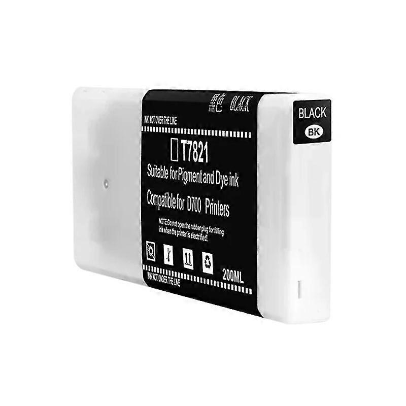hg T7821-T7826 Compatible Ink Cartridge Dye Ink Cartridge For Epson SureLab D700 SL-D700 Printer 200ML /PC (6 colors available)