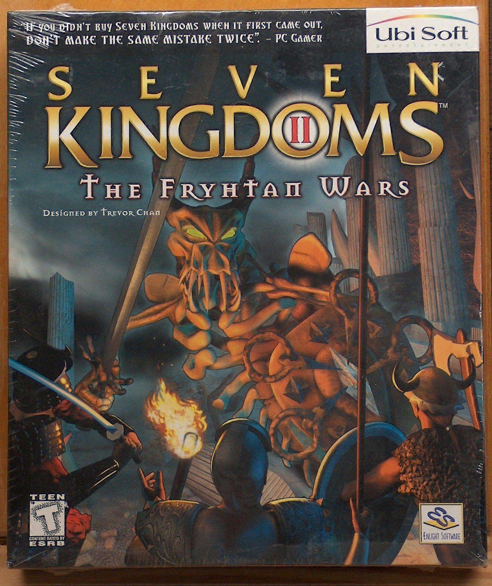 Seven Kingdoms 2 - The Fryhtan Wars - PC CD - New & Sealed