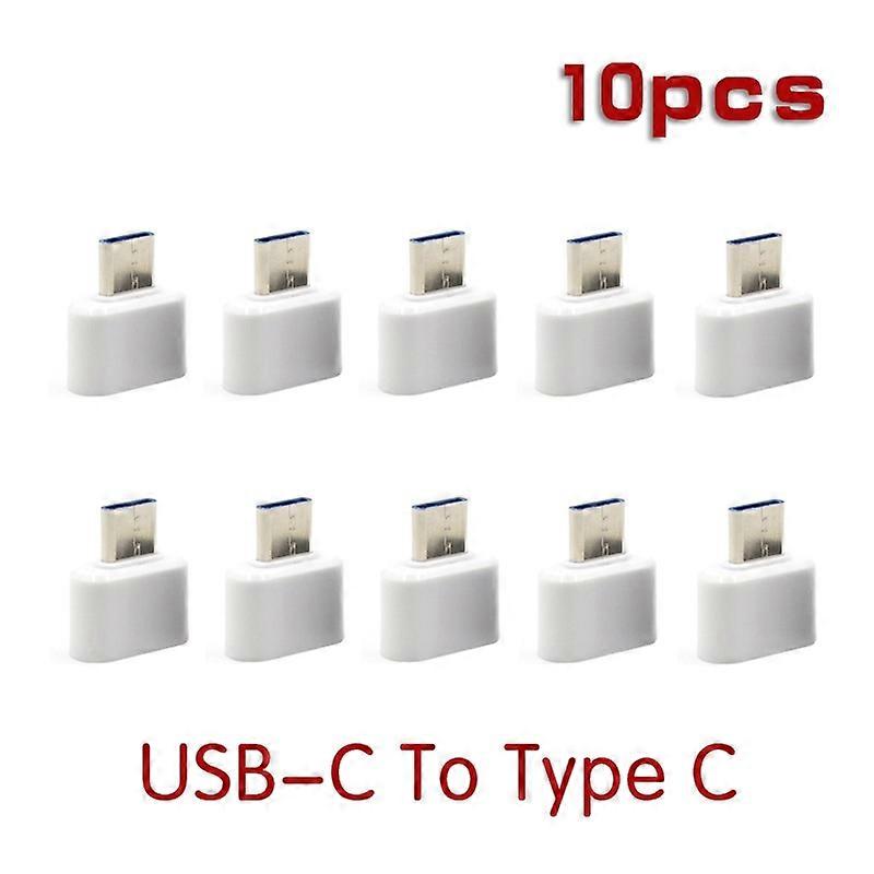 OTG Cable Adapter USB 3.0 Type C USB-C, 10 Pieces, OTG Converter for Xiaomi MI5 MI6 Huawei Samsung Mouse Keypad USB Disk