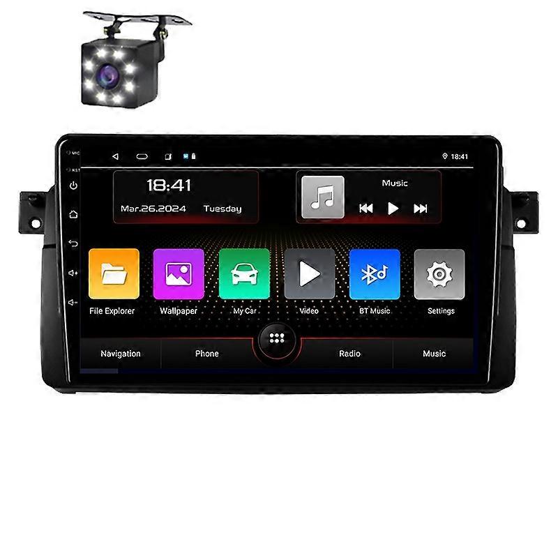 Car Radio Android 14 For BMW 3-Series 3 Series E46 1998-2006 Multimedia Player Stereo