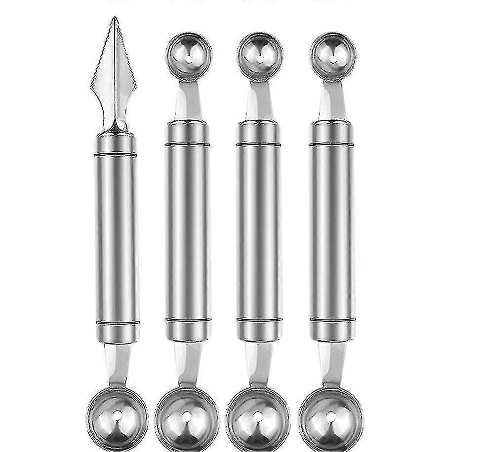 Stainless Steel Double-headed Fruit Ball Spoon