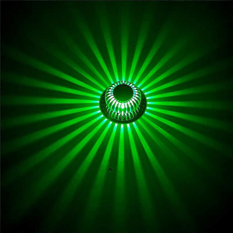 7 Color Dimmable LED Wall Lamp With 24 Key Remote Controller Wall Sconce Lights For Home Indoor Decoration Lighting Modern Lamps