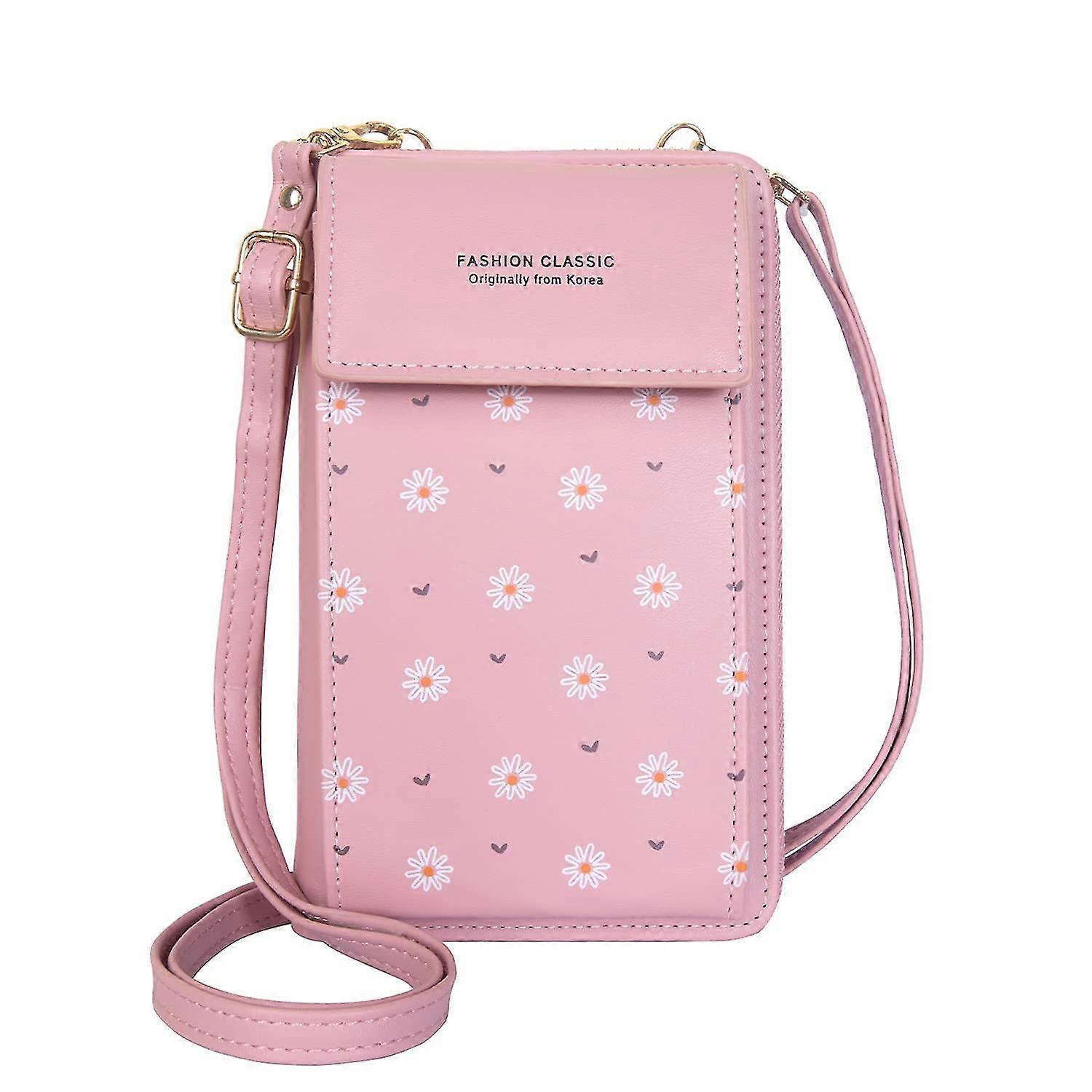 Women's Cell Phone Purse(pink)