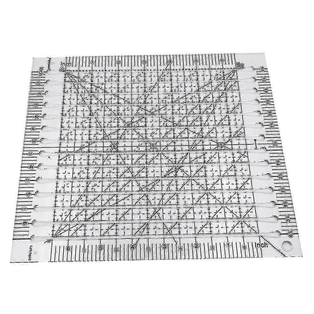 Sewing Ruler Template 5-in-1 Quilt Cutting Ruler,5 Inch