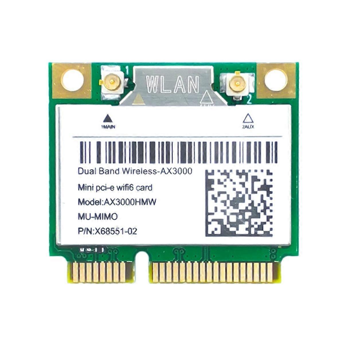 Placă de rețea AX200 AX3000HMW Mini PCI-E WiFi 6 Wireless Adapter 2.4G/5G Bluetooth 5.1 WiFi Card 802