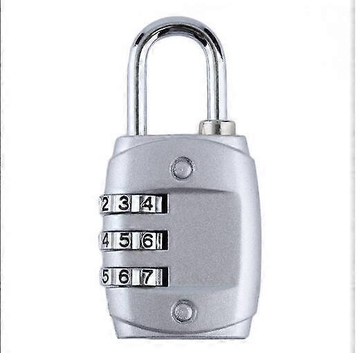 3 Digit Dial Combination Code Number Lock Padlock