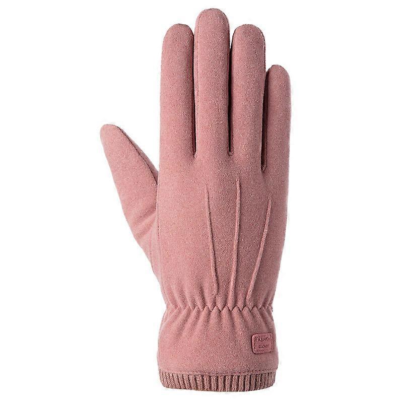 Womens Winter Warm Touchscreen Gloves Thermal Soft Lining Elastic Cuff Texting Glove