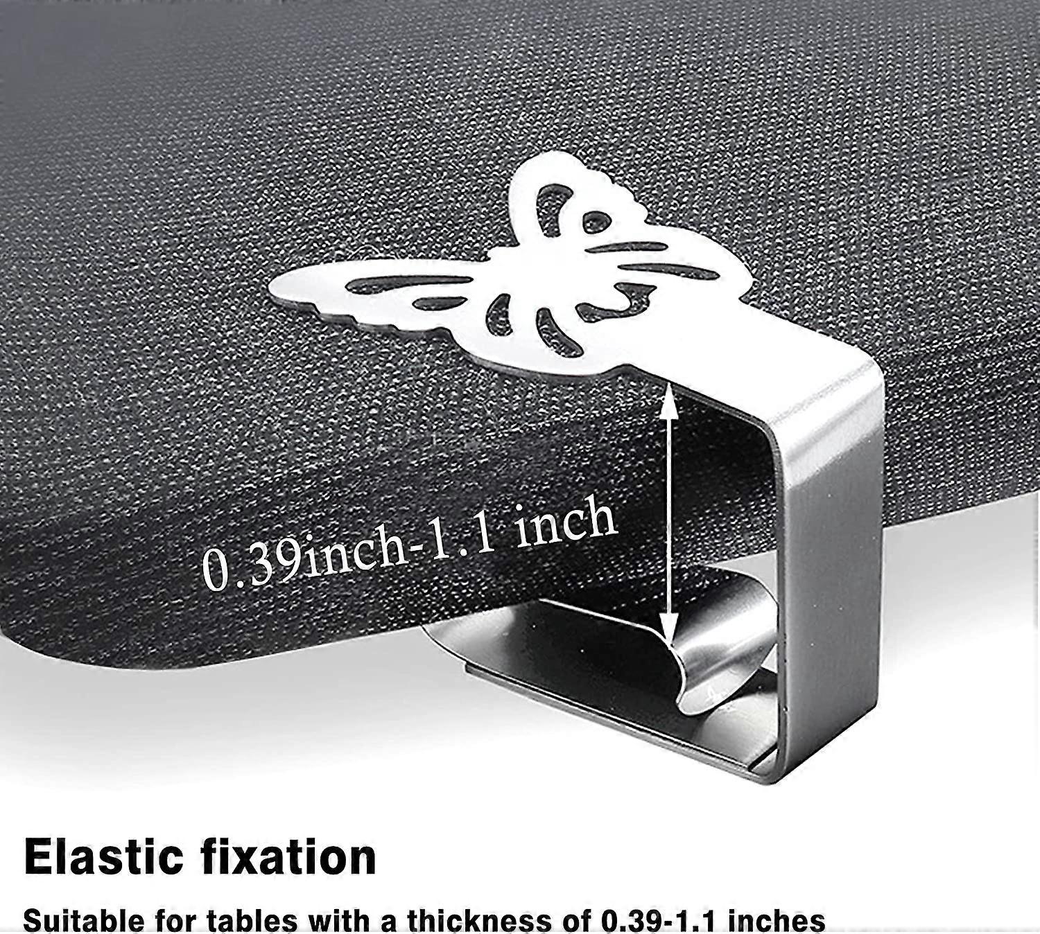 Tablecloth Clips for Outdoor Dining Table 6 pcs