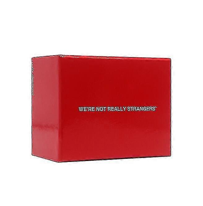 We're Not Really Strangers Card Game - An Interactive Adult Card Game And Icebreaker