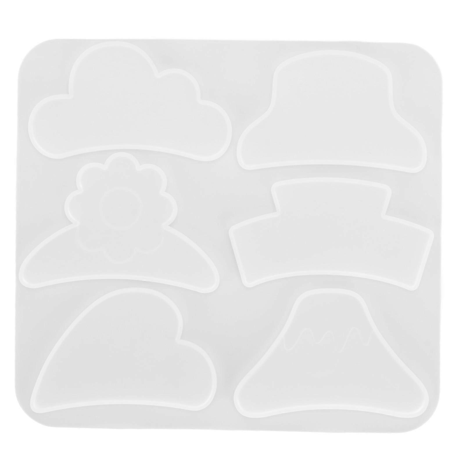 Silicone Candle Mold DIY Flexible Reusable Multifunctional Ornament Mould for Aromatherapy Hairpin