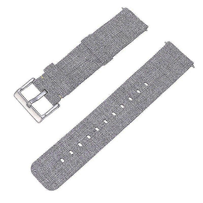 Delicate Canvas Strap Smartwatch Replaces Strap Compatible For Fitbit Versa (purple)