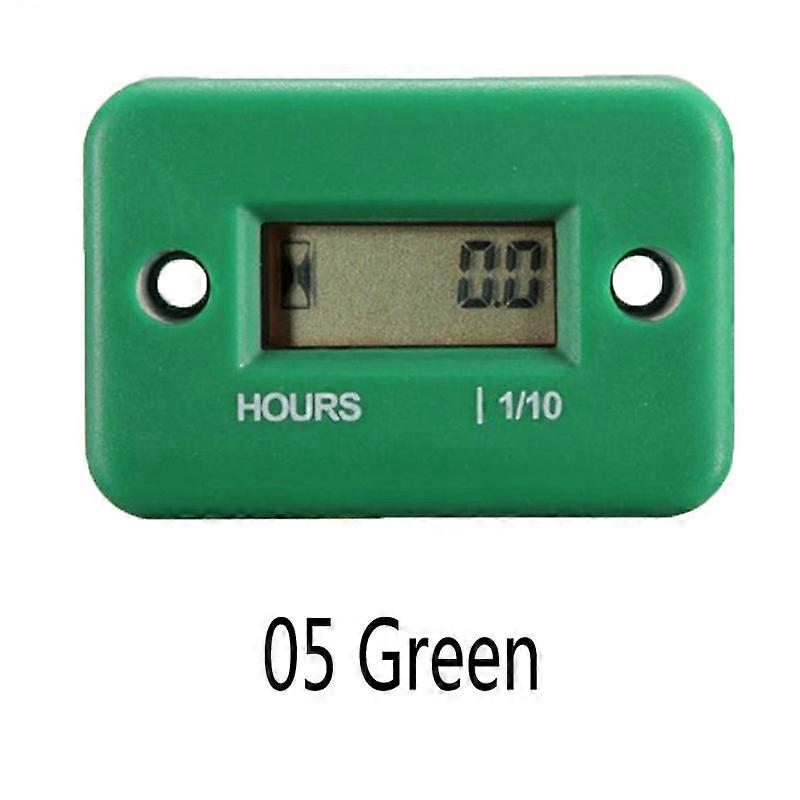 Motorcycle hour counter with battery clock Cafe Racer digital counter Moto Ski Timer battery digital tool operation meter~24138