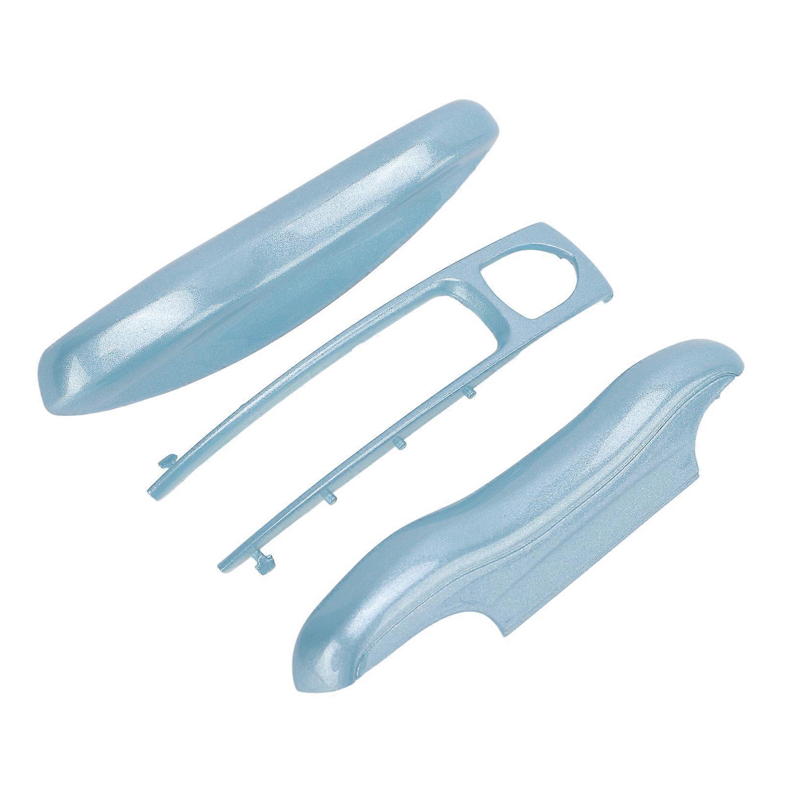 Car Remote Control Key Protective Cover 3 Parts Replacement for Cayenne Panamera 911 TaycanIce Blue