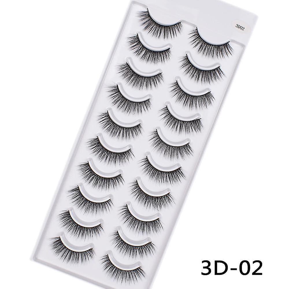 つけまつげ手作りミンクまつげメイクアップ3Dミンクまつげメイク